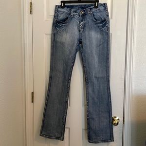 Cowgirl Tiff Co size 33x35 blue jeans